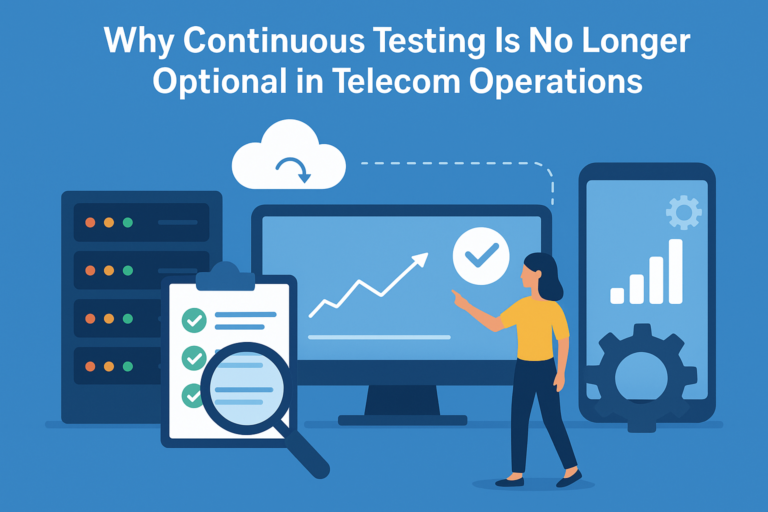 Why Continuous Testing Is No Longer Optional in Telecom Operations